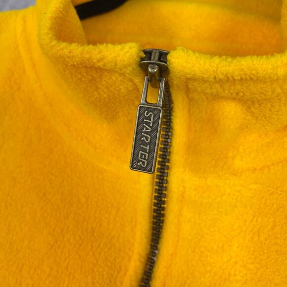 Vintage Starter Sweater Mens M 1/4 Zip Pullover Fleece NFL Minnesota Vikings - Picture 5 of 8